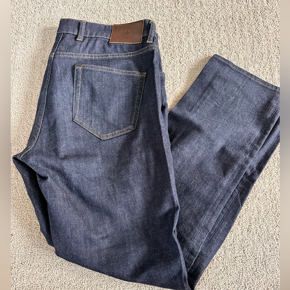 Peter Millar Men’s Dark Blue Jeans